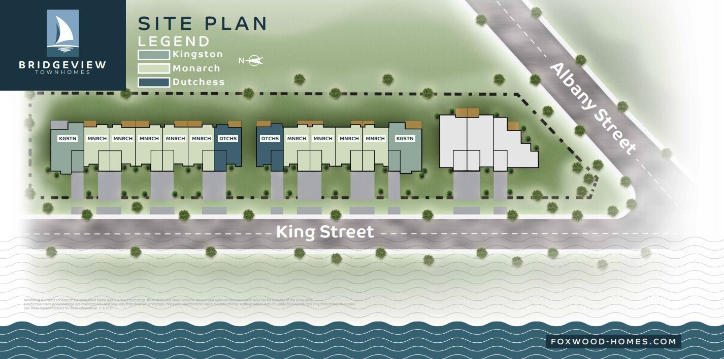 Bridgeview Townhomes By Foxwood Homes Fort Erie On Rew